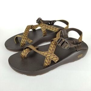 Chaco Z/2 Classic Hiking Sandals Toe Loop Brown Men’s Size 10